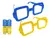 ANTEOJO CUADRADO BOCA JUNIORS X12 U - comprar online