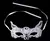 ANTIFAZ ENCAJE GATO BLANCO X1 U - comprar online