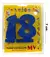 VELA NÚMERO 18 GRANDE CON BRILLO - Moter Descartables