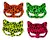 ANTIFAZ GATO ANIMAL PRINT X12 U - comprar online