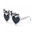 ANTEOJO CORAZÓN BRIDE TEAM X1 - comprar online