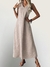Vestido Longo Decote V - loja online