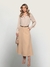 SAIA FASHION longa monocromatica alfaiataria com cinto preto - comprar online