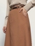 SAIA FASHION longa monocromatica alfaiataria com cinto preto na internet