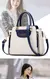 Bolsa feminina 2025 nova moda feminina sacos hit cor bolsa de mão europa e os e - Fast X Store
