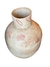 Grande e robusto vaso de barro com pintura floral , mede 52x35 cm diâmetro na internet