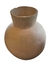 Lindo vaso de barro cor crua , sem cera, mede 37x28 cm largura - comprar online