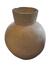 Lindo vaso de barro cor crua , sem cera, mede 37x28 cm largura