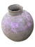 Antigo e robusto vaso de barro com pátina rosa , lindo , mede 60x48 cm largura na internet