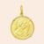 Pingente Moeda Antiga Ouro 18K