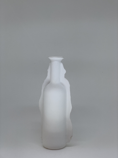 Garrafa Rebarbas 4 Branco Fosco - comprar online