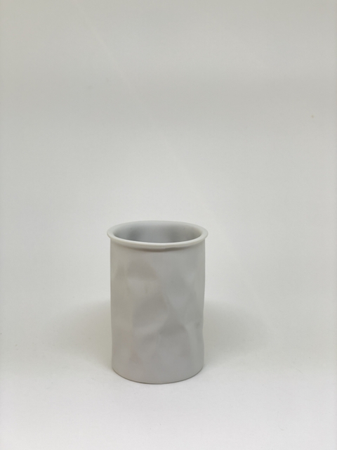 Vaso Batuque P Branco Fosco - comprar online