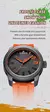 Relógio masculino Sport Lux Naviforce pulseira de silicone - comprar online