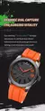 Relógio masculino Sport Lux Naviforce pulseira de silicone na internet