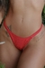 Tanga Marquinha Folhagem Vermelho - comprar online