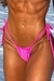 Calcinha Galisteu Veludo Pink - comprar online