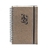 AGENDA PLANNER 2025 TONY SEMANAL MÉDIA ESPIRAL DUPLO MARROM