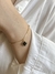 Pulseira com pingente trevo preto ouro 18k - comprar online