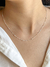 Colar veneziana com bolinhas banhada em prata 925 - comprar online