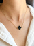 Colar trevo preto ouro 18k na internet