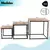 Mesa Ratona Set X3 Arrime Apoyo Hierro Auxiliar Industrial - comprar online