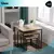 Mesa Ratona Set X3 Arrime Apoyo Hierro Auxiliar Industrial - tienda online