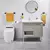 Set Accesorios De Baño Jazak 5 Piezas Negro - tienda online