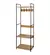 Perchero Rack Organizador Industrial 3 Estantes 5 Ganchos Madera Mdf Y Hierro - comprar online