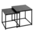 Mesa Ratona Set X2 Nido Arrime Apoyo Hierro Auxiliar Living en internet
