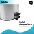 Set Tacho Cesto Basura 5l Cepillo Escobilla Baño Acero Inox - Jazak