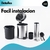 Imagen de Set Tacho Cesto Basura 5l Cepillo Escobilla Baño Acero Inox