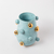 Vaso Nina Bolotas Ouro Alternado TURQUESA
