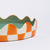 Travessa Isla Chess Laranja N com Verde Efeito - comprar online