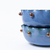 Jogo Bowl Flora com Ouro AZUL EFEITO 2 peças M - Marô Antunes Weddings
