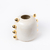 Vaso Ana Com Ouro BRANCO - comprar online