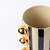 Vaso Giu Listrado com Ouro PRETO - comprar online
