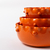 Conjunto Bowl Flora Laranja c/ 3 peças (P, M e G) - loja online