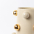 Vaso Nina Bolotas G Ouro Alternado NUDE - comprar online