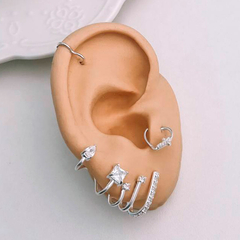 Brinco 3 Zirconia Linhas na internet