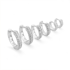 Brinco Trio de Zirconias - comprar online