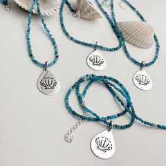 Chocker Pedra Crisocola - comprar online