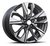 Kit 4 Rines 17 Aluminio 5/105 Cavalier Tracker Trax Cruze Color Negro Cromo en internet