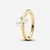 Anillo de perlas cultivadas de agua dulce tratadas Duo