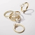 Anillo de perlas cultivadas de agua dulce tratadas Duo en internet