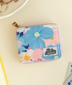 Billetera Flores lila - comprar online