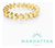 Anillo Hant Stars Gold Estrellas Plata 925 Baño Oro 18 Kt.