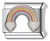 Charm Italiano Rainbow Pastel