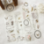 Fita Washi PET Flores Brancas Vintage – 1 Rolo Creawithgaby para Scrapbook e DIY - loja online