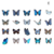 Adesivos de Borboleta Coloridos – 40 Unidades para DIY, Scrapbooking e Planejador (Estilo Estético) na internet