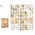Adesivos Vintage para Scrapbook em PET – 20 Folhas Criativas - loja online